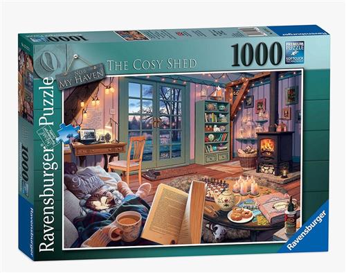 Ravensburger The Cosy Shed - 1000 Teile.