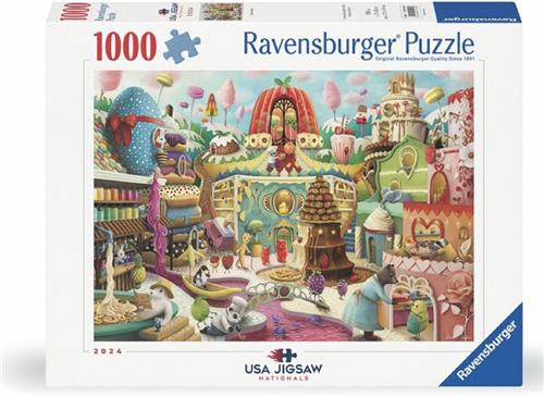 Ravensburger sweet street Legpuzzel 1000 stuk(s) Kunst