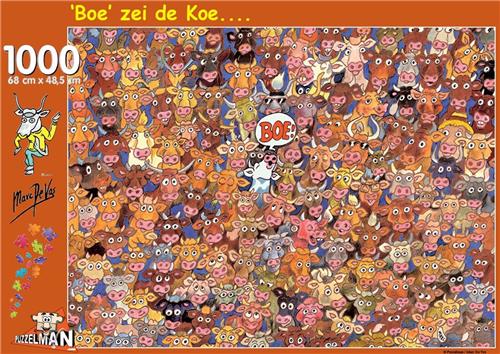 Puzzelman De Puzzelmankoetjes - Marc De Vos (1000)