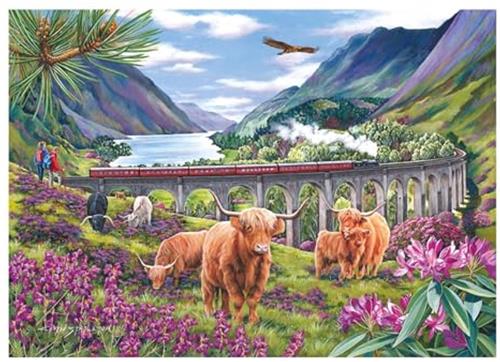 HOP - House of Puzzles Glenfinnan Damen - 1000 Teile.
