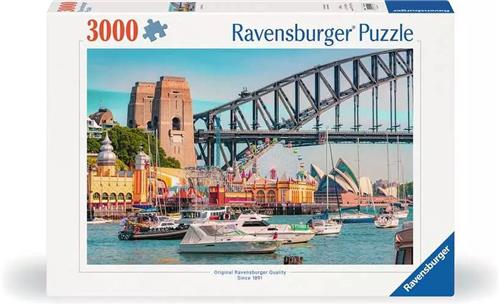 Ravensburger 12.001.419, 3000 stuk(s), Liggend, 14 jaar