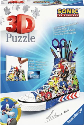 3D Puzzel Pennenbak Sonic The Hedgehog, 108st.