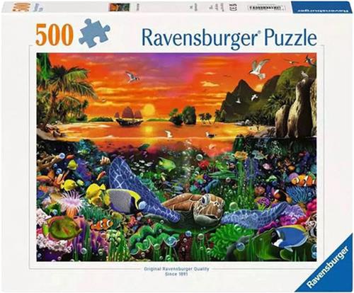 Legpuzzel Schildpad In Het Rif, 500st.