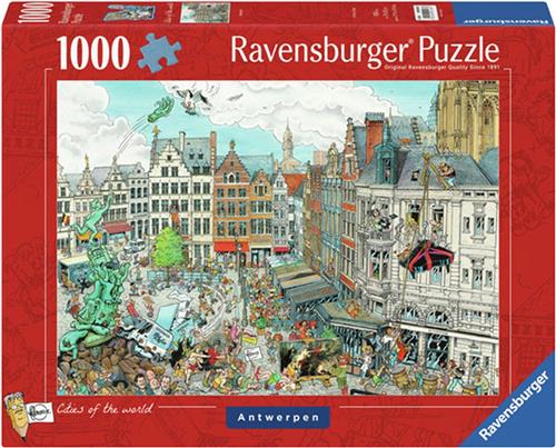 Ravensburger puzzel Fleroux Antwerpen - Legpuzzel - 1000 stukjes
