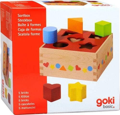 Goki Houten Sorteerbox Basis