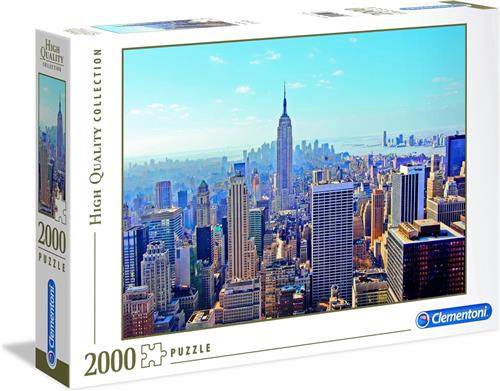Clementoni Legpuzzel - High Quality Puzzel Collectie - New York - 2000 stukjes, puzzel volwassenen