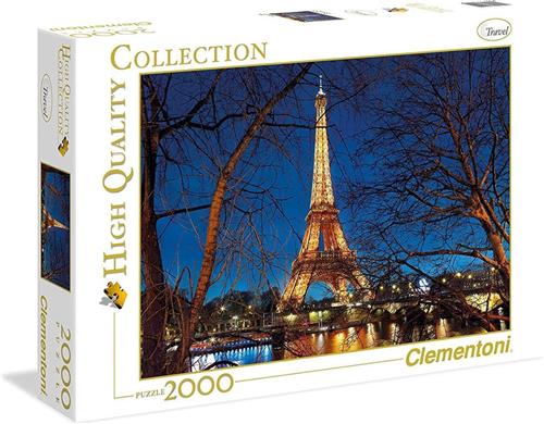 Clementoni - Puzzel 2000 Stukjes - High Quality - Parijs - Puzzel Voor Volwassenen