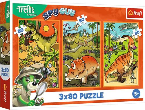 Trefl 34888, 80 stuk(s), Dinosauriërs, 5 jaar