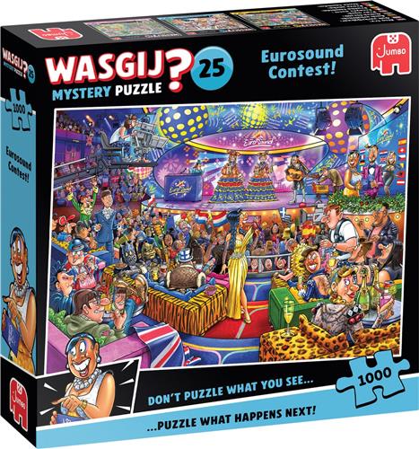 Jumbo puzzel Wasgij Mystery 25 Eurosound Contest - legpuzzel.