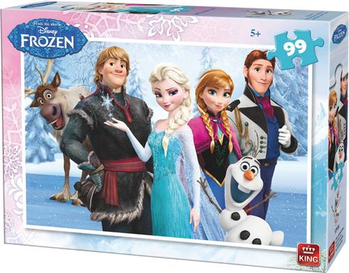 King Disney  Puzzle Frozen 99 stukjes