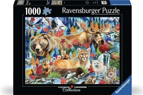 Wild Canada - puzzel van 1000 stukjes