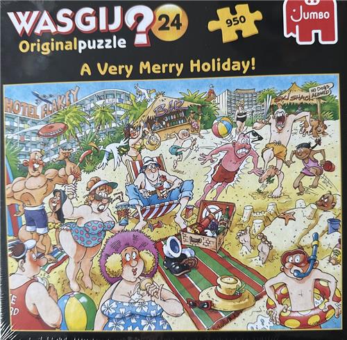 Wasgij? 24 original puzzle 950 stukjes puzzel jumbo een heel fijne vakantie a very merry Holiday!