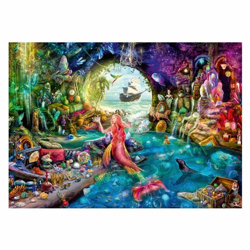 Ravensburger puzzel Mermaid's Treasure - Legpuzzel - stukjes