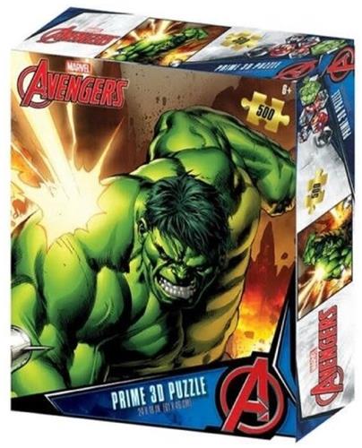 Marvel Avengers 3D puzzel the Hulk - 46 x 31 cm - 500 stukjes