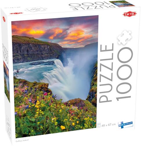Puzzle 1000 Gullfoss, Iceland  - Puzzel 1000 Gullfoss, IJsland 
