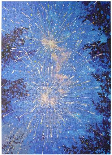 Robotime Sparkling Summer Night - Rolife Joy Piece Jigsaw Puzzle Series - PT013 - Legpuzzel - Puzzel