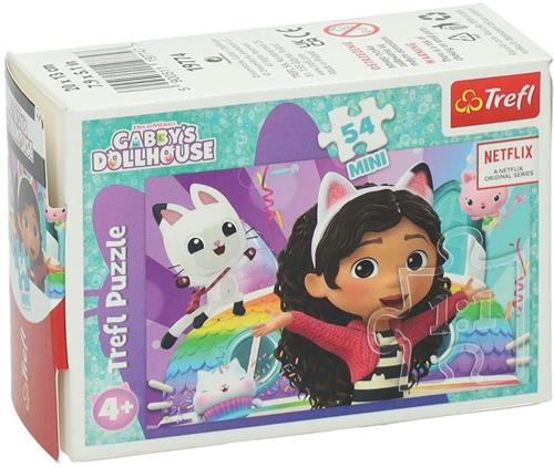 Trefl Gabby's Poppenhuispuzzel 54 Stukjes - Altijd Vrolijk