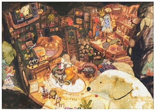 Robotime Tree House Tale - Rolife Joy Piece Jigsaw Puzzle Series - PT010 - Legpuzzel - Puzzel - Cadeautip