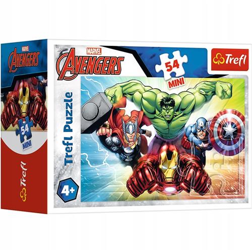 Trefl Avengers Mini Puzzel 54 Stukjes - 13x20cm