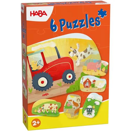 Haba | 6 Eerste Puzzels Boerderij