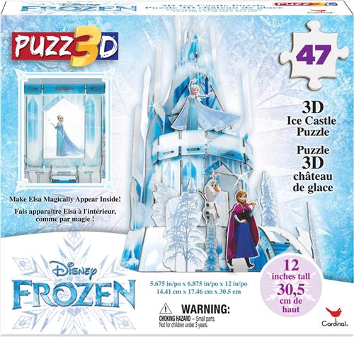 Frozen 2 IJspaleis 3D Puzzel