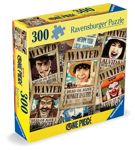 Ravensburger 2D Puzzel: One Piece, 300 Stukjes