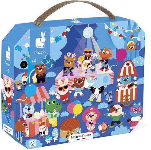 Janod Puzzel - Feest tijd 36 stukjes