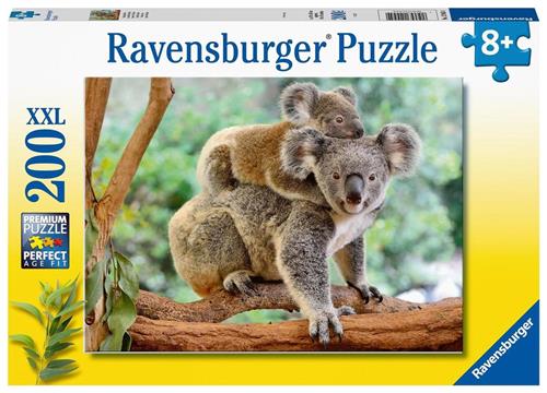 Ravensburger puzzel Familie koala - Legpuzzel - 200XXL stukjes