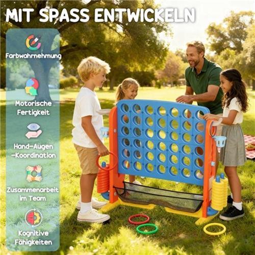 Vier op een rij  Connect Four  Strategiespel  Bordspel  Reisspel  Verstelbare Hoogte  Stevig Plastic  Multicolor