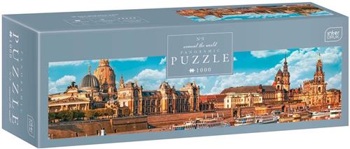 PUZZLE - Panorama Puzzle 1000 stukjes "Around the World 3" - INTERDRUK - GERONIMO GAMES