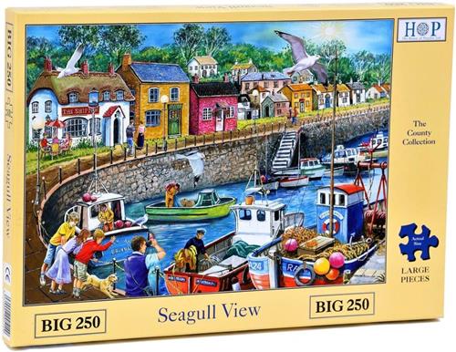 House of Puzzles Seagull View - BIG 250 Piece Jigsaw Puzzle