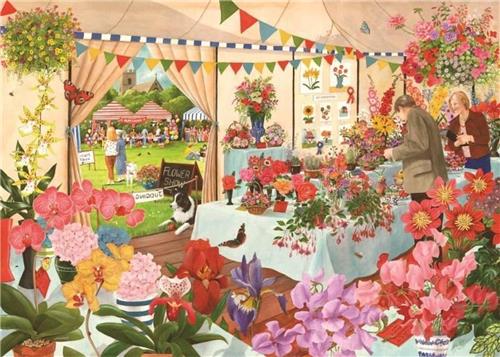 Flower Show Puzzel 1000 Stukjes
