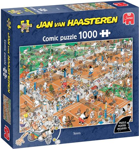 Tennis - Jan van Haasteren - puzzel van 1000 stukjes