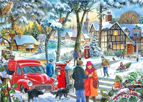 House of Puzzles Winter Wishes - 1000 Piece Jigsaw Puzzle
