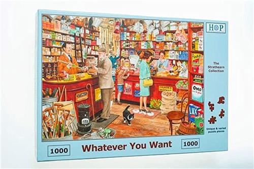 House of Puzzles Whatever You Want - 1000 Piece Jigsaw Puzzle