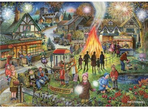 House of Puzzles Autumn Green - 1000 Piece Jigsaw Puzzle
