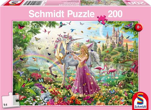 Schmidt Legpuzzel De Fee In Het Betoverde Bos Karton 200 Stukjes