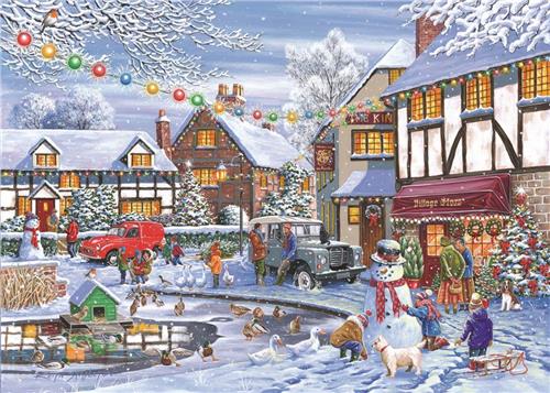 House of Puzzles No.20 - On Thin Ice - 1000 Piece Jigsaw Puzzle