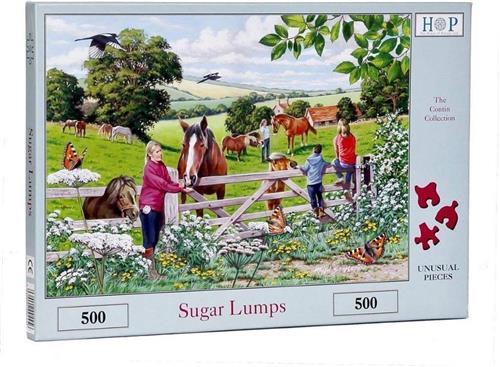 House of Puzzles Sugar Lumps - 500 Piece Jigsaw Puzzle