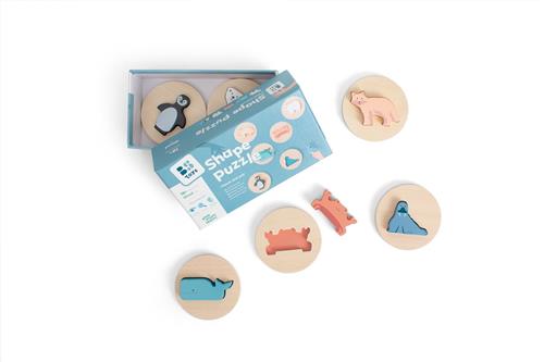 BS Toys Houten Vormenpuzzel