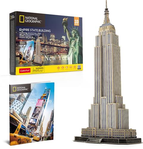 National Geographic 3D Puzzel The Empire State Building