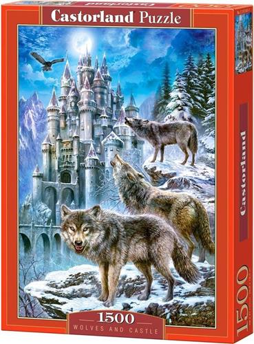 Wolves and Castle - Legpuzzel - 1500 Stukjes