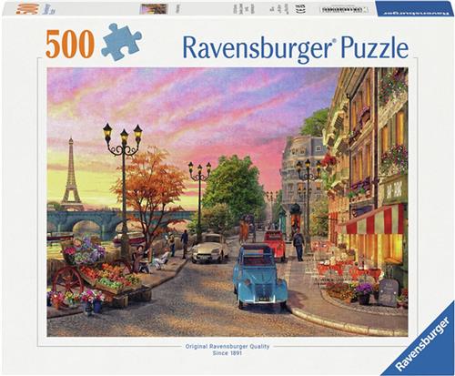 Legpuzzel Avondsfeer In Parijs, 500st.