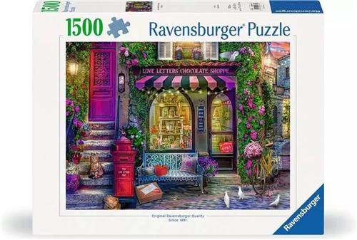 Ravensburger The Chocolate Shop - 1500 Teile.