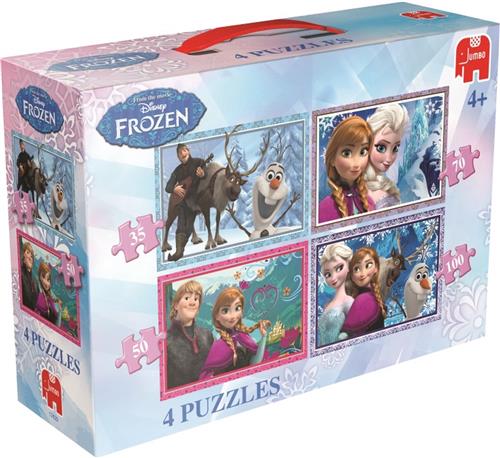 Frozen 4in1 Puzzle