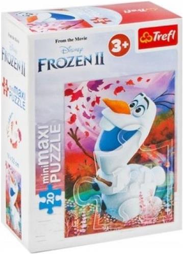 Disney Frozen puzzel Elsa en Olaf 2x 20 stukjes, vanaf 3 jaar