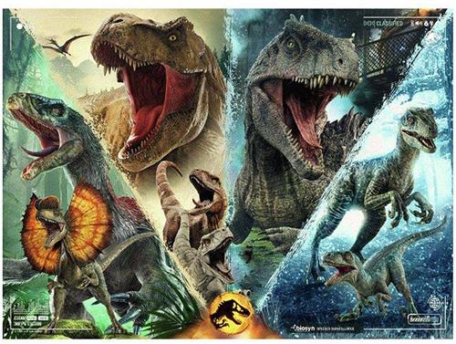 Ravensburger puzzel Jurassic world Dominion - Legpuzzel - 100 XXL stukjes
