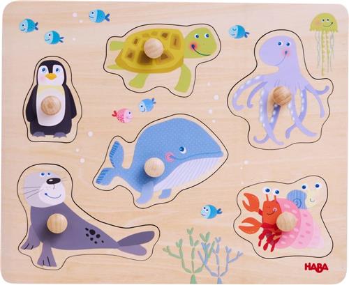 Haba puzzel [1 jaar +] inlegpuzzel Zeedieren