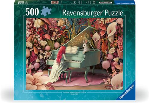Ravensburger puzzel Rabbit Recital - Legpuzzel - 500 stukjes