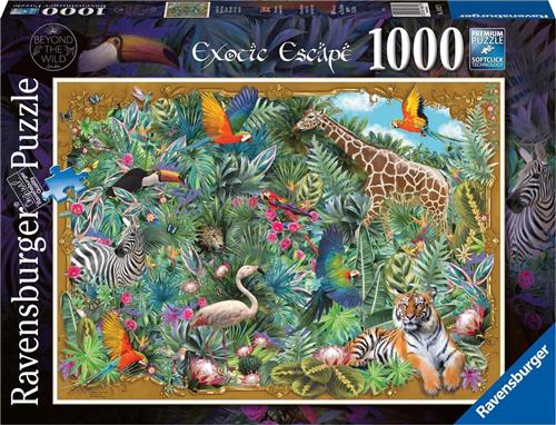 Ravensburger puzzel Exotisch plaatje - Legpuzzel - 1000 stukjes